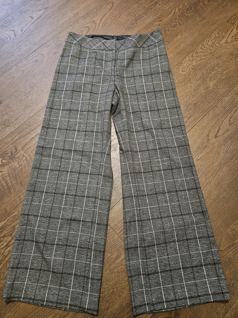 Burberry London Navy Label Gray Tweed Pants